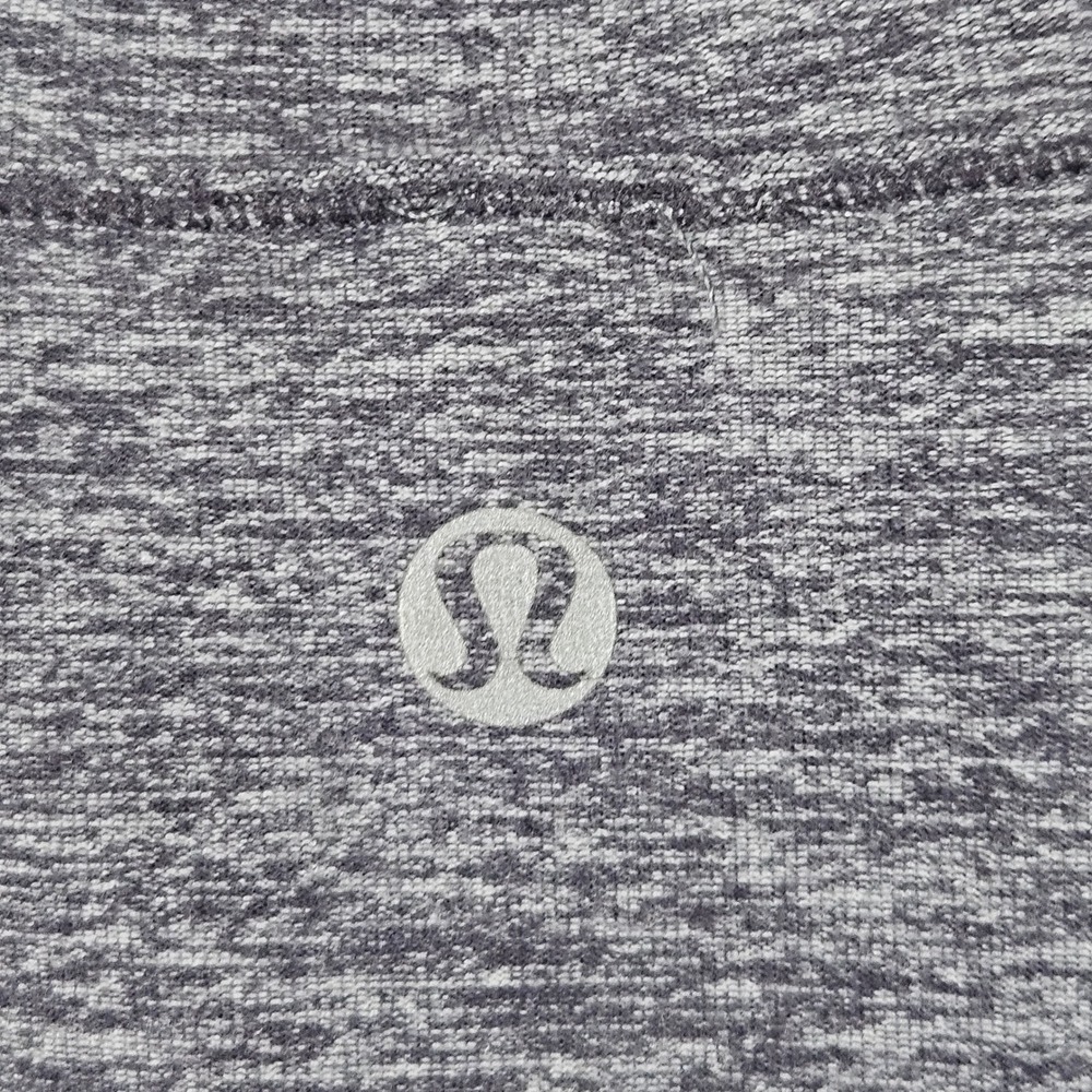 Lululemon Rehearsal Long Sleeve Top Womens 6 Gray Loose Fit Dance Thumbholes - Picture 7 of 10